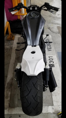 Custom drag rear fender - rear,