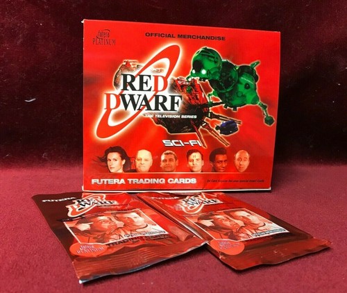Red dwarf trading cards - red,