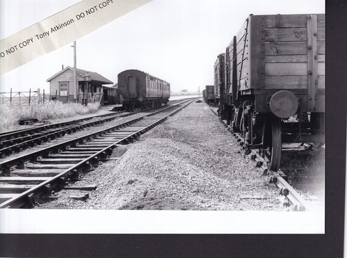 Thaxted railway station - railway,