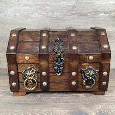 Vintage Wood Pirate Treasure