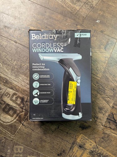 Beldray cordless window vac - cordless,