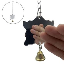 Bird Mirror with Bell Toys