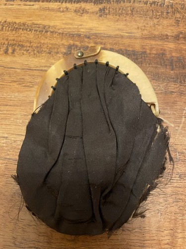 Antique 1920s silk coin purse