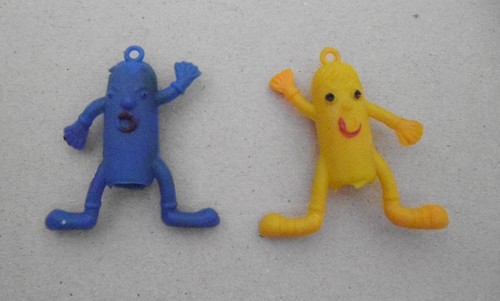 Vintage blue mr yellow - &,