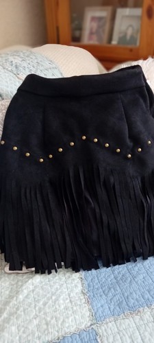 Gorgeous black faux - black, look
