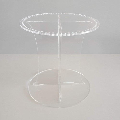 Round acrylic cake - round, separator