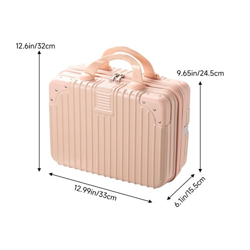 Large plastic vanity case - plastic,