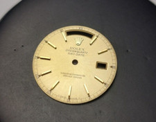 Rolex Oysterquartz day-date dial, ref. 19018, gold color dial, cal. 5055