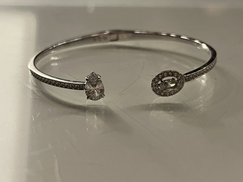 Swarovski crystal open - , cuff