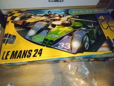 Scalextric C1368 le Mans Racing Set 24 HR Complete and Fully Functional