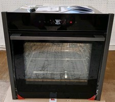 Neff N70 Slide & Hide Electric Oven - Graphite Grey B54CR31G0B