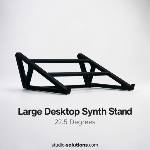 Large desktop synth stand - desktop, 15
