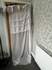 White Pink Fringe Single