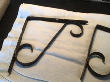 HANGING BASKET BRACKETS X 2