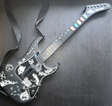 PlayStation 2 Guitar Hero Kramer Striker Wireless Controller w/ Strap- No Dongle