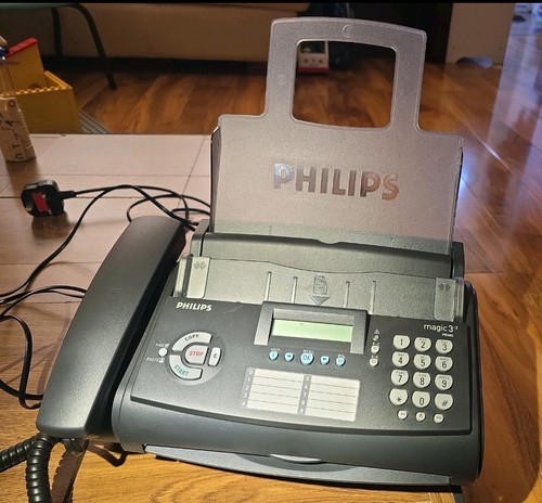 Fax machine phone - &, &