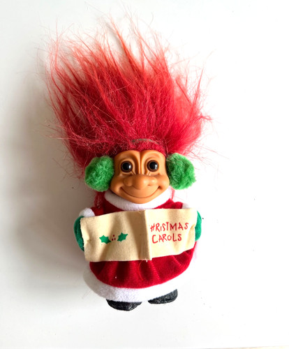 Russ troll christmas caroler - troll,