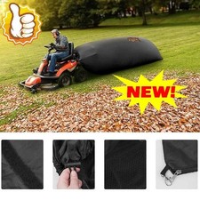 Yard Sweeper Bag Tractor Mower Catcher Leaf Bag Collection Garden Cleaning--