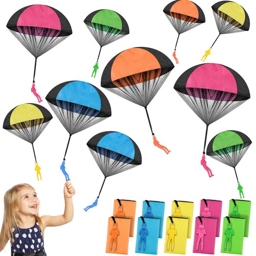 Children army men parachute - men,