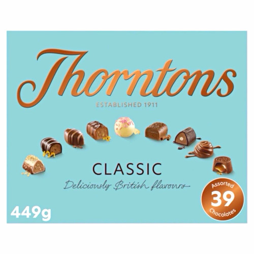 Thorntons classic chocolate - thorntons,
