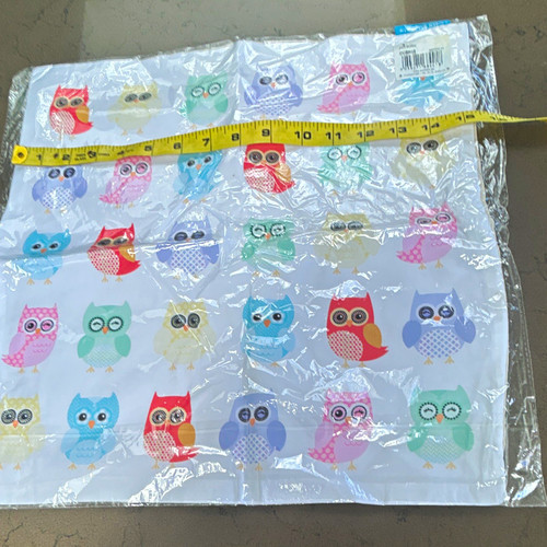 Puckator owl print square - owl,