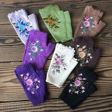 Women Knitted Fingerless