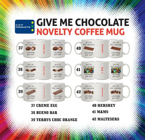 Give chocolate novelty - give,