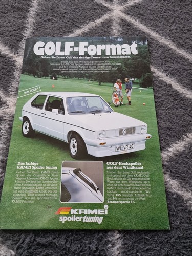 Rare vintage golf mk1 - rare, vw