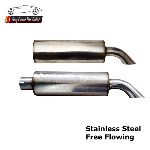 High grade stainless silencer - high,