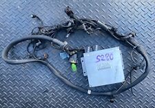 Mercedes W140 S280 Engine Wiring Loom Harness With ECU -RHD car