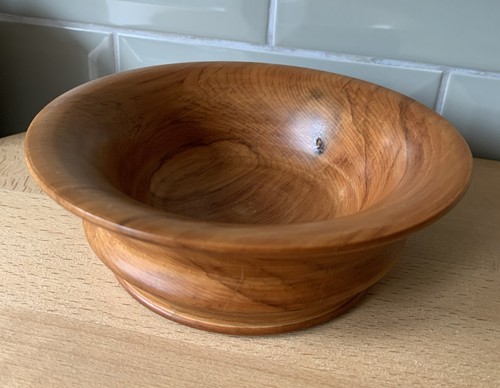 Vintage hand turned rimu - hand,