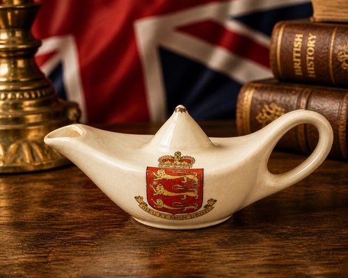 Vintage crested china genie - vintage,