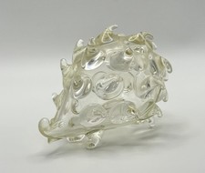 Vintage clear art glass - clear,