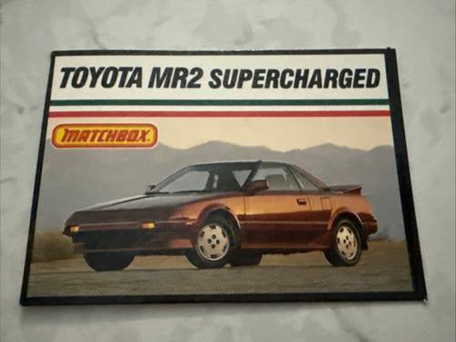 1989 matchbox car driver - car, &