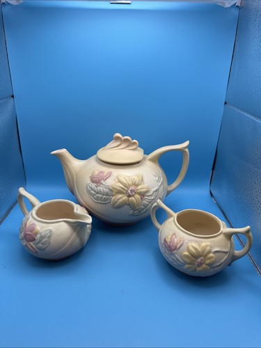Hull pottery tea - pottery, set,