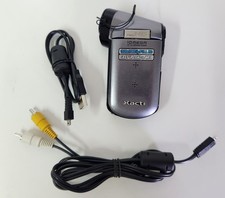 Sanyo Digital Handheld Xacti VPC-CG21 Dual Camcorder Camera 10.0MP Silver - VGC