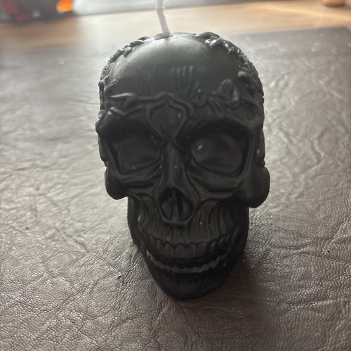 Black tealight stick candle - black, tealight/stick