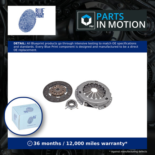 Clutch kit 3pc - kit,