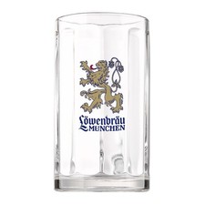 Lowenbrau Glass Pint Tankard