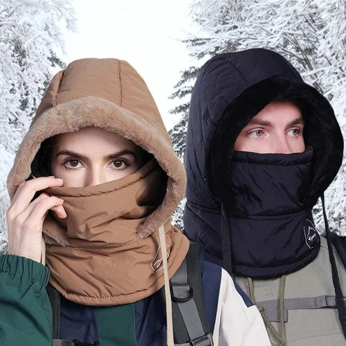 Unisex plush balaclava hat - hat, |