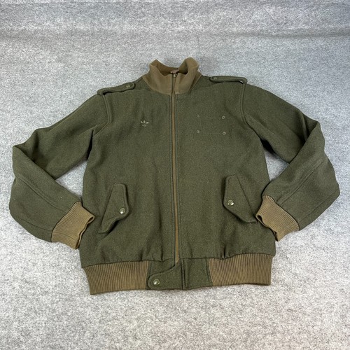 Adidas wool bomber jacket - bomber, mens