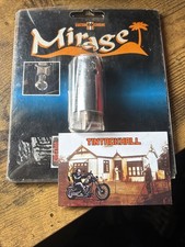 Harley Davidson MIRAGE fuel Petrol Tap Lever Cover Pingel Single Outlet