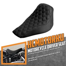 Black Front Driver Solo Seat