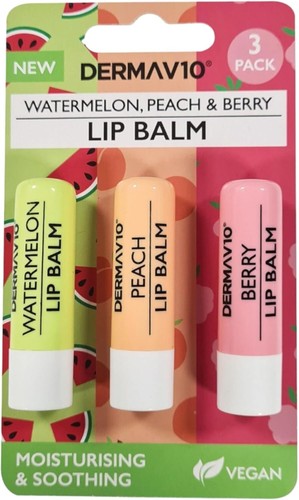 3pk derma v10 - 1x, lip