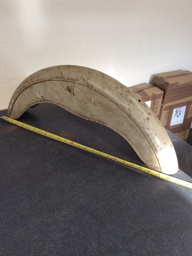 Vintage motorcycle mudguard - vintage,