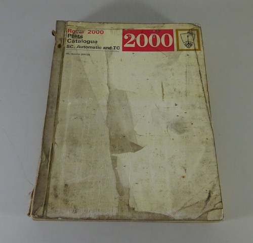 Parts catalogue - parts, /