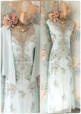 Joanna hope blue lace beaded