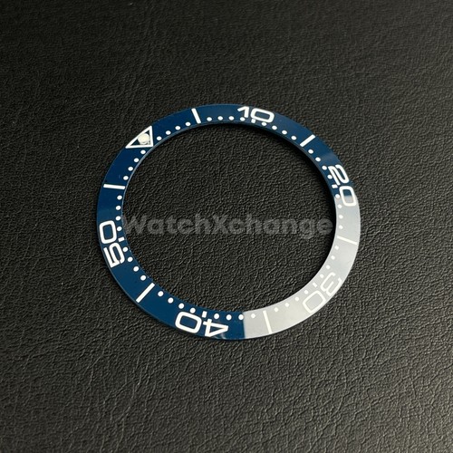 Blue ceramic bezel - ceramic, insert