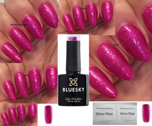 Bluesky gel nail polish - gel, pink