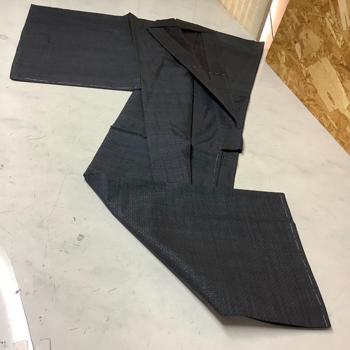 Japanese black kimono - japanese,